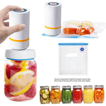 Portable USB Rechargeable Vacuum Sealer Machine (1 Pc)