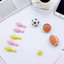 Mini Eraser Set for Kids (9 Pieces) - Fun Designs, Party Favors, School Prizes